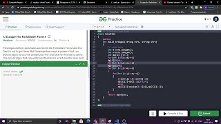 Escape the Forbidden Forest gfg complete solution (30 days code geeksforgeeks)