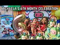 ETHEL BOOBA VLOG #107 MICHAELA'S 6TH MONTHDAY CELEBRATION