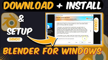 ✅ How to Download and Install Blender 3.5.1 on windows (11 / 10 / 7) || Setup Blender for iOS