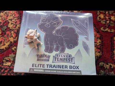 Pokemon Cards Silver Tempest Elite Trainer Box UNBOXING LIVE