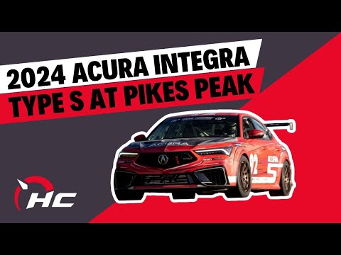 2024 Acura Integra Type S Makes Racing Debut at Pikes Peak International Hill Climb