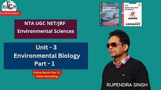 Environmental Biology  Part 1- UGC NET Env Sc