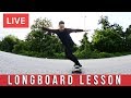 How To Slide On A Longboard | Live Longboard Lessons