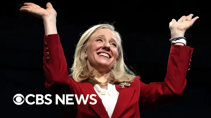Watch: Abigail Spanberger's victory speech as CBS News projects her to win Virginia governor race