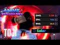 (EVOLVED TOJI SHOWCASE) INSANE UNIT??!!! - Roblox Anime Vanguards