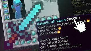 THE STRONGEST MINECRAFT SWORD EVER