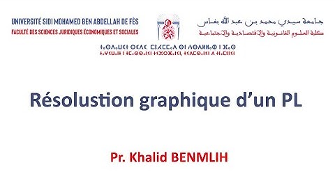 S5 GESTION Recherche Opérationnelle seance 3 : Résolution graphique d