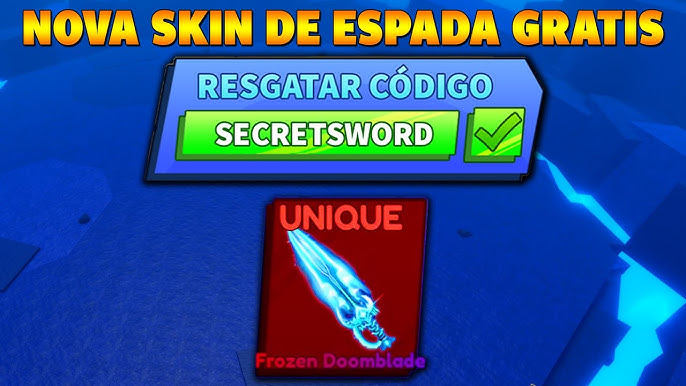 TODOS OS 5 CÓDIGOS SECRETOS DE SKINS DE ESPADAS no BLADE BALL