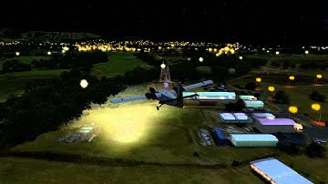 Prepar3D v2.3 Coffs Harbour Australia - night/rain