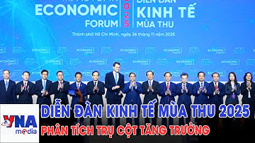 Diễn đàn Kinh tế mùa Thu 2025 tập trung phân tích các trụ cột tăng trưởng - VNAMedia