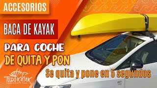Vídeo: Baca coche kayak YK-04003
