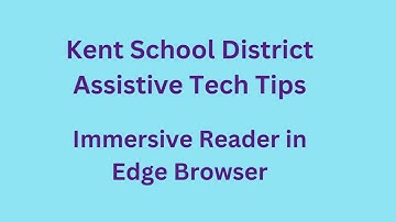 Simplify Text with Immersive Reader in Edge Browser