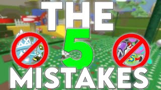 YOU HAVE Done These 5 Mistakes In | Bee Swarm Simulator by ReviveIsDead 15,116 views 1 year ago 8 minutes, 40 seconds