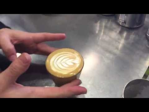 Latte art - espresso macchiato, cappuccino, latte, flat white, rainbow latte