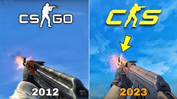CS2 vs CS:GO - Physics and Details Comparison