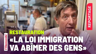 Quel impact de la loi immigration sur la restauration ? Reportage dans les cuisines d'Alain Fontaine