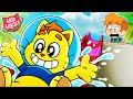 24 HORAS NO PARQUE AQUÁTICO COM ASTRO !!! | Gato Galactico e Astro Desenho Animado gameplay