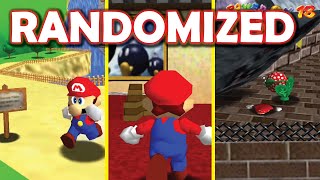 Super Mario 64 Randomizer is hilarious (everything is random)