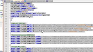 Hospital Management Using Oracle Database