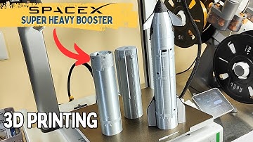 SpaceX Starship Super Heavy Booster 3D print | Part 1
