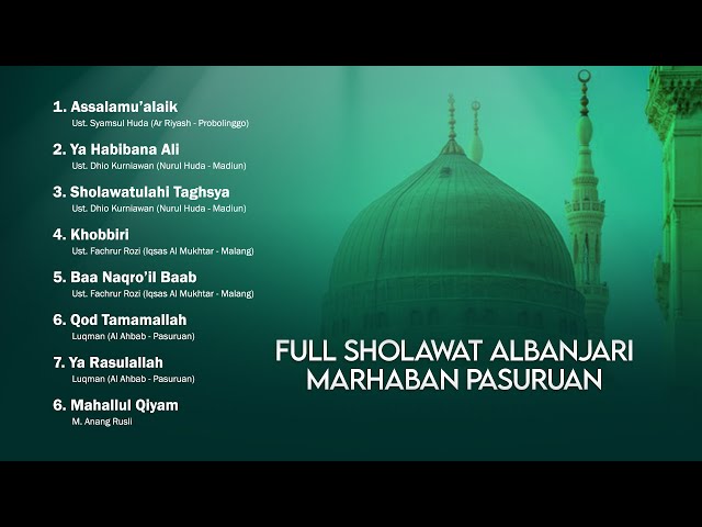 🔴 Full Sholawat Maulid Simthudduror Vol.4 - Spesial Maulid Nabi 1445 H | MARHABAN PASURUAN class=