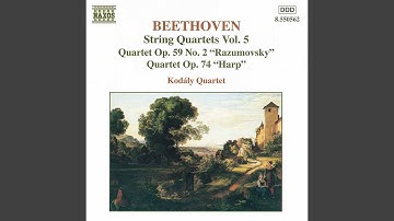 String Quartet No. 8 in E Minor, Op. 59 No. 2: II. Molto adagio