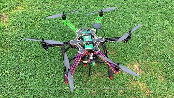 First Flight of Home Built Hexacopter