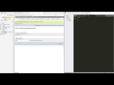 เริ่มต้นเขียนเว็บ  New  ทำระบบ Login , ติดตั้ง bootstrap4 , Mysql เริ่มต้นเขียนเว็บ #เขียนเว็บไซส์ร้านค้าออนไลน์ Ep.2