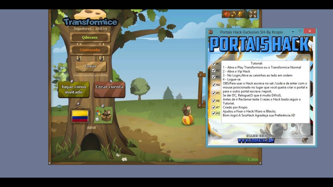 Hack Portal V4| Transformice - YouTube