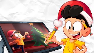 Making a Christmas Drawing