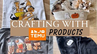Halloween Decor from Temu | Crafting with Temu Products