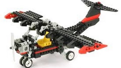 Lego Technic 8836 Sky Ranger Instructions - Year 1992