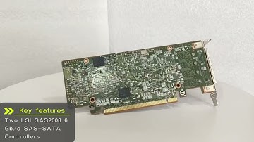 LSI 9202-16e LSI00286 Host Bus Adapter sff8644 hba card LSI SAS2008 sas controller card