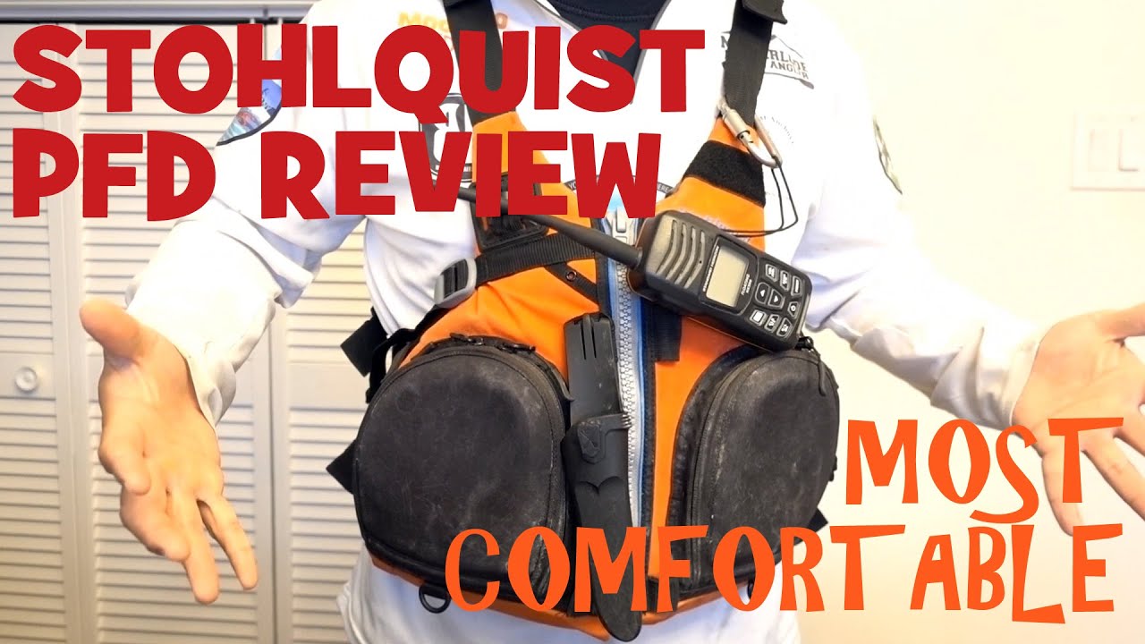 Stohlquist Fisherman PFD (Life Vest) Review: Most Comfortable Life Jacket 