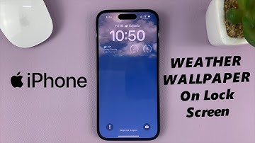 How To Use Weather Wallpaper On Lock Screen Of iPhone