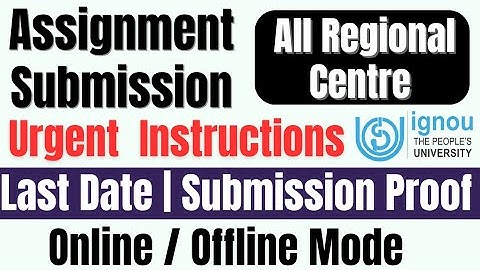 IGNOU Assignment Submission June 2025 Urgent Advisory: Last Date| Ignou Assignment june 2025