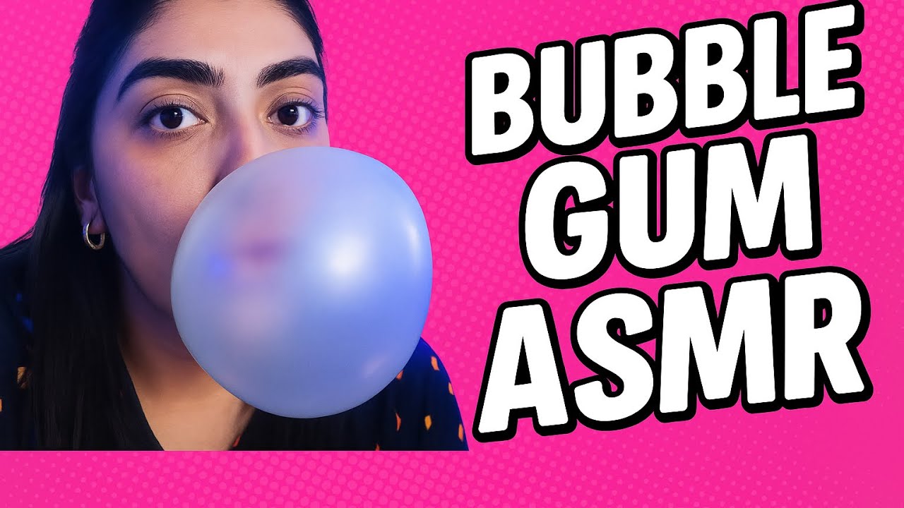 I Chewed Bubble Gum for 20 Minutes Straight | ASMR Madness