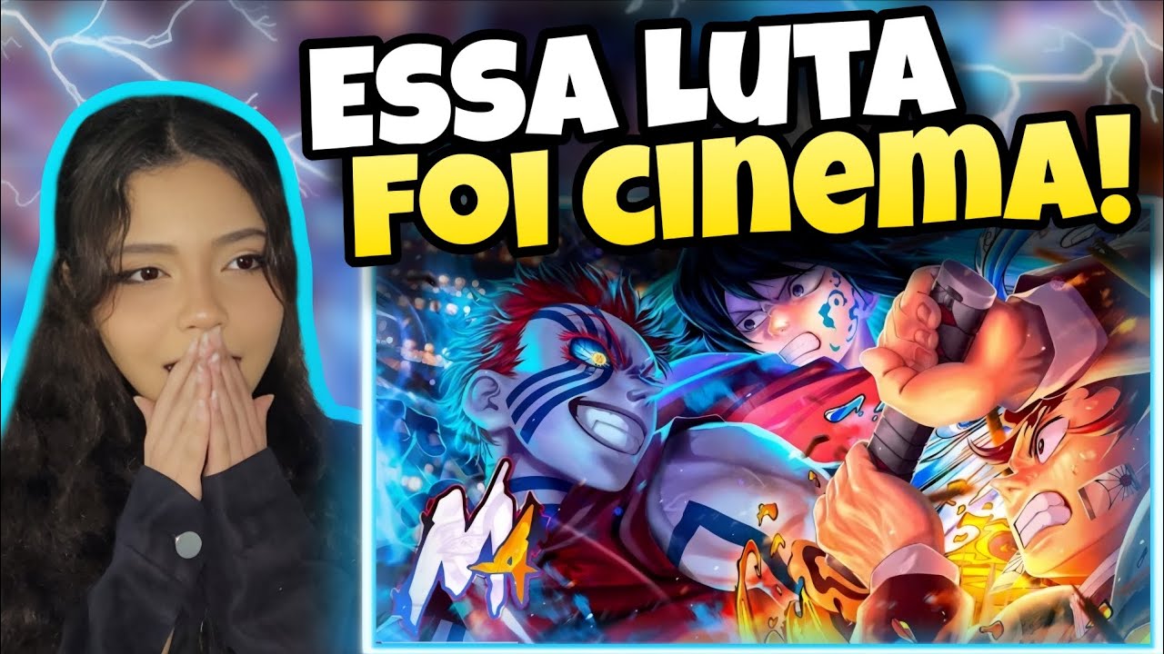 REACT - M4rkim - Castelo Infinito 2 (Akaza X Tanjiro e Tomioka)