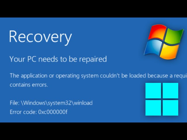 Windows Startup Failure Screens! class=