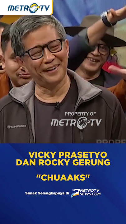 Rocky Gerung dan Vicky Prasetyo Sindir Siapa? #shorts