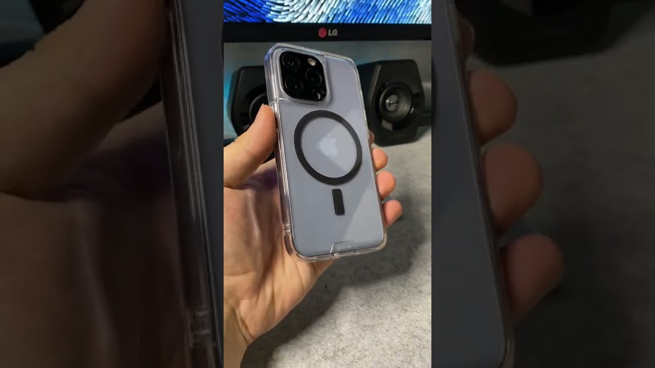 iPhone 13 Pro Clear Case by Mous is 🔥