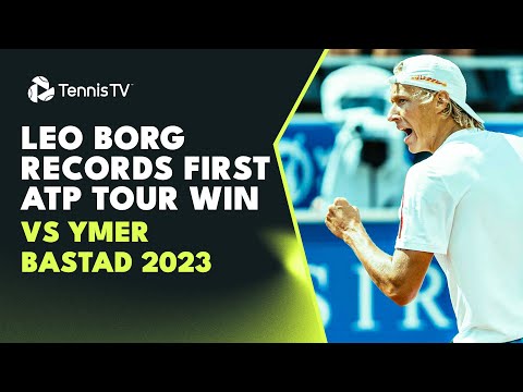 Leo Borg Records First-Ever ATP Tour Win vs Elias Ymer | Bastad 2023 Highlights