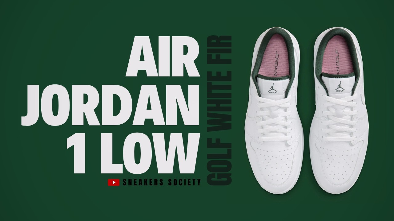 WHITE & FIR 2026 Air Jordan 1 Low Golf | DETAILED LOOK + PRICE