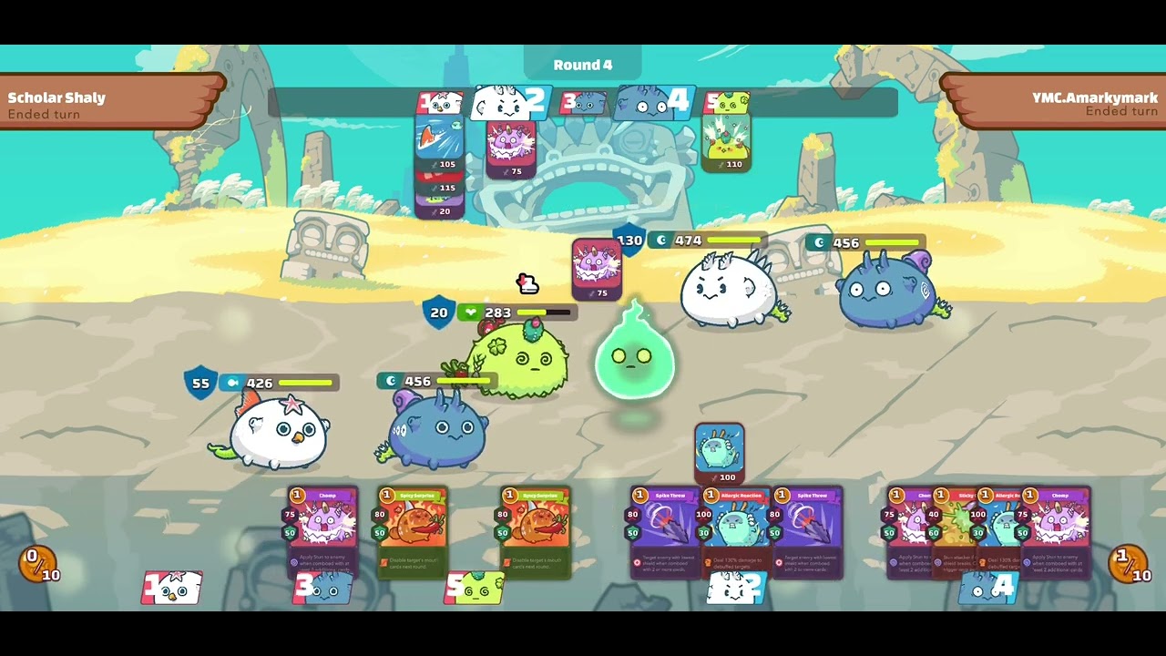 SEASON 20 ADP Axie Infinity Arena Gameplay | Aqua Dusk Plant | Shaly Gaming | Strat▪︎12