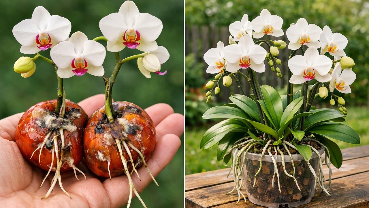 Только помидоры! Орхидеи за одну ночь дают корни с невероятной скоростью — очень экономично!