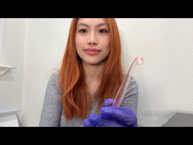 ASMR dermatology Appointment / Cleaning your skin  (roleplay)