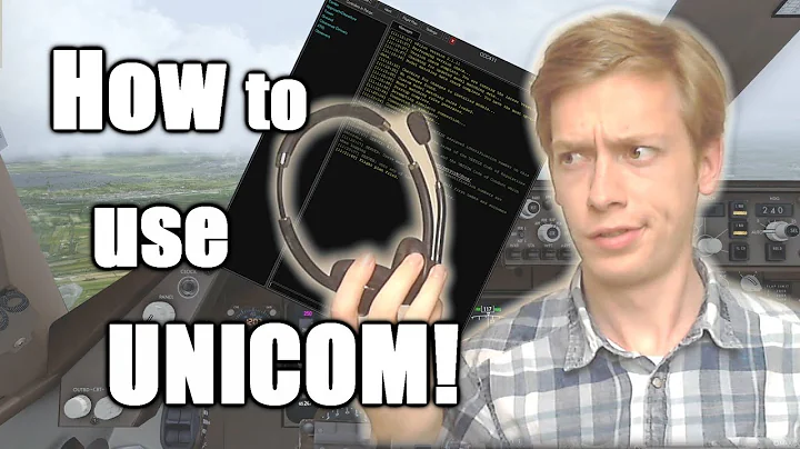VATSIM Tutorial: How & When to Use UNICOM!