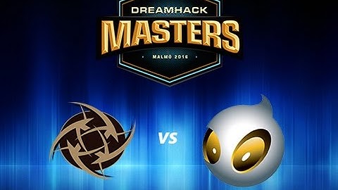 NiP vs Team Dignitas CS:GO Dreamhack Masters Malmö 2016 [12/4/16] [Overpass] Map1 BO1