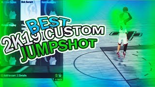 OMG THIS JUMPSHOT IS WET !!!! Best 2K19 Custom Jumpshot