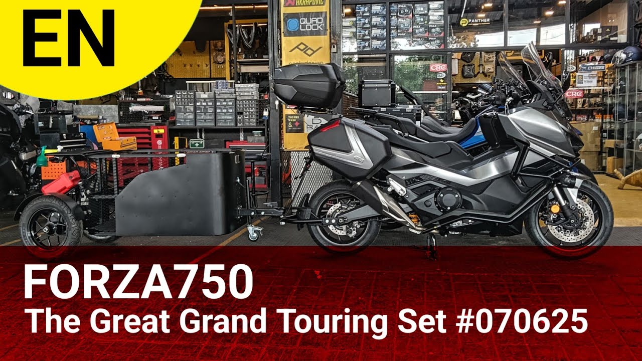 EN | FORZA750 Great Grand Touring Set #070625 ( GIVI V58 + V37 + PANTHER + PIAA + OHLINS )